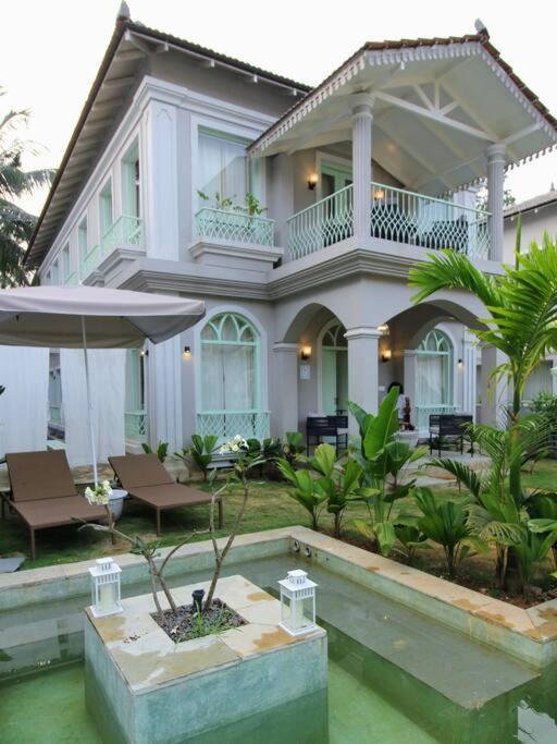 Barcelona Villas At Love Story Siolim- 3Bhk Private Pool Villas Exterior foto